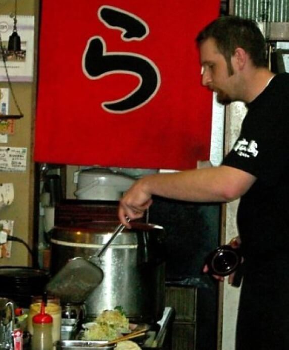 Manning the kitchen