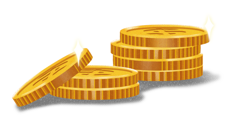 image of gold coins