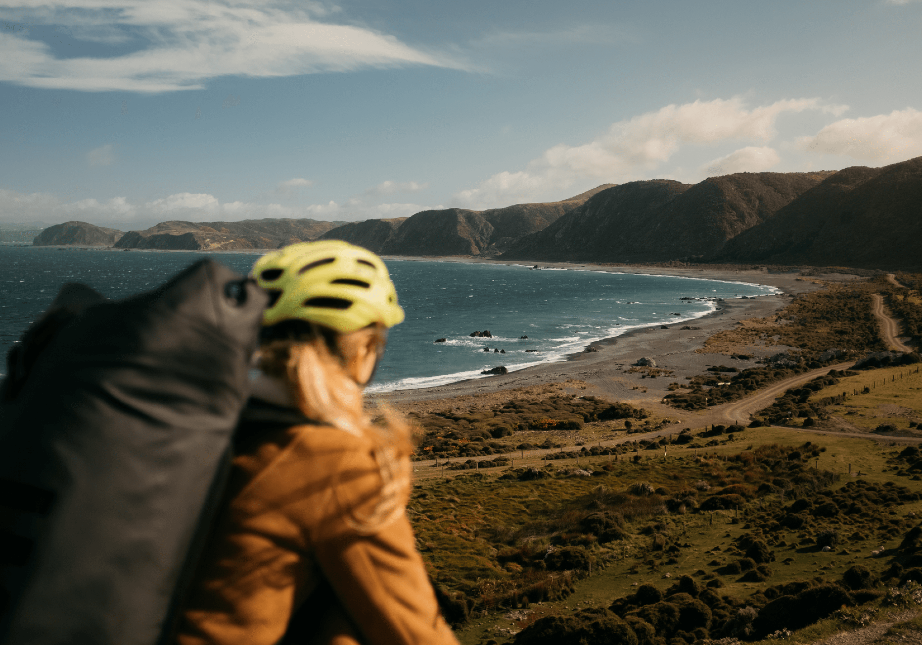 biking the countryside